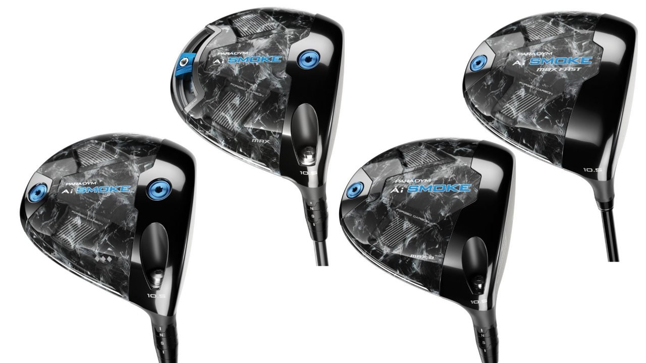 Alle Callaway Paradym Ai Smoke Driver 2024 im Überblick. (Foto: Callaway)