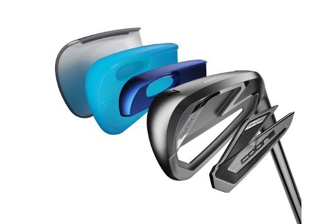 Mit einem eingespritzten Schaum lässt sich Gewicht in den Cobra Dark Speed Eisen 2024 sparen. (Foto: Cobra)