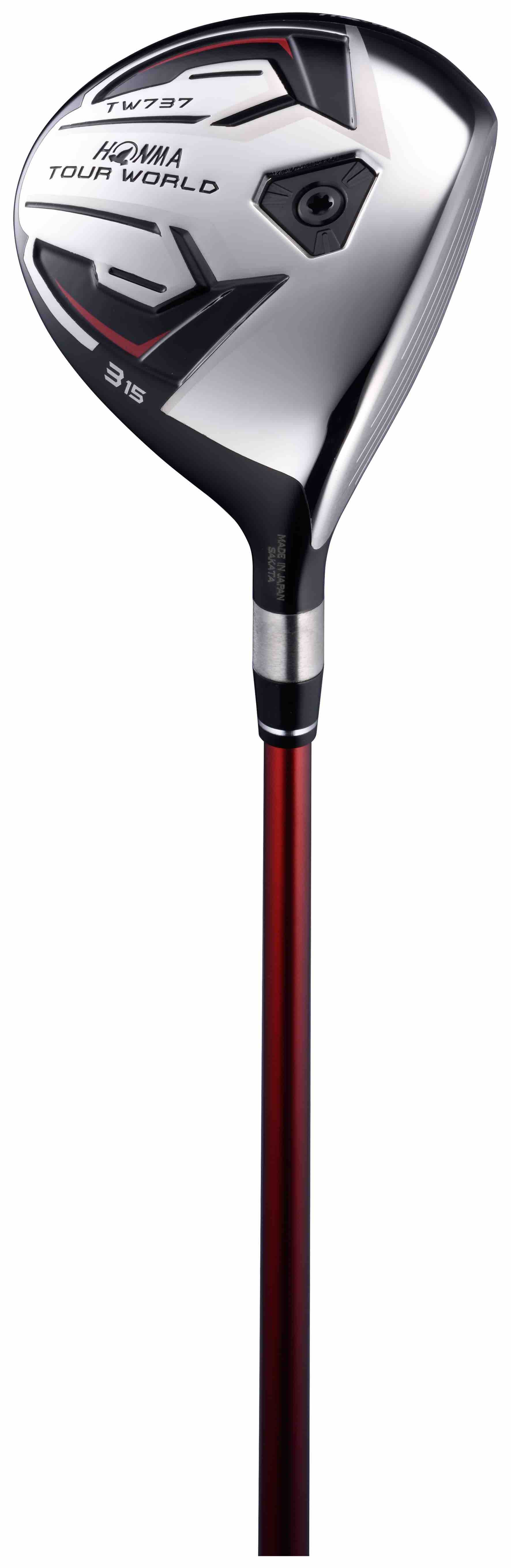 Das Honma TW 737 Fairwayholz ist mit zwei verschiedenen Schlägerkopf-Designs ab Anfang Februar 2017 erhältlich. (Foto: Honma)