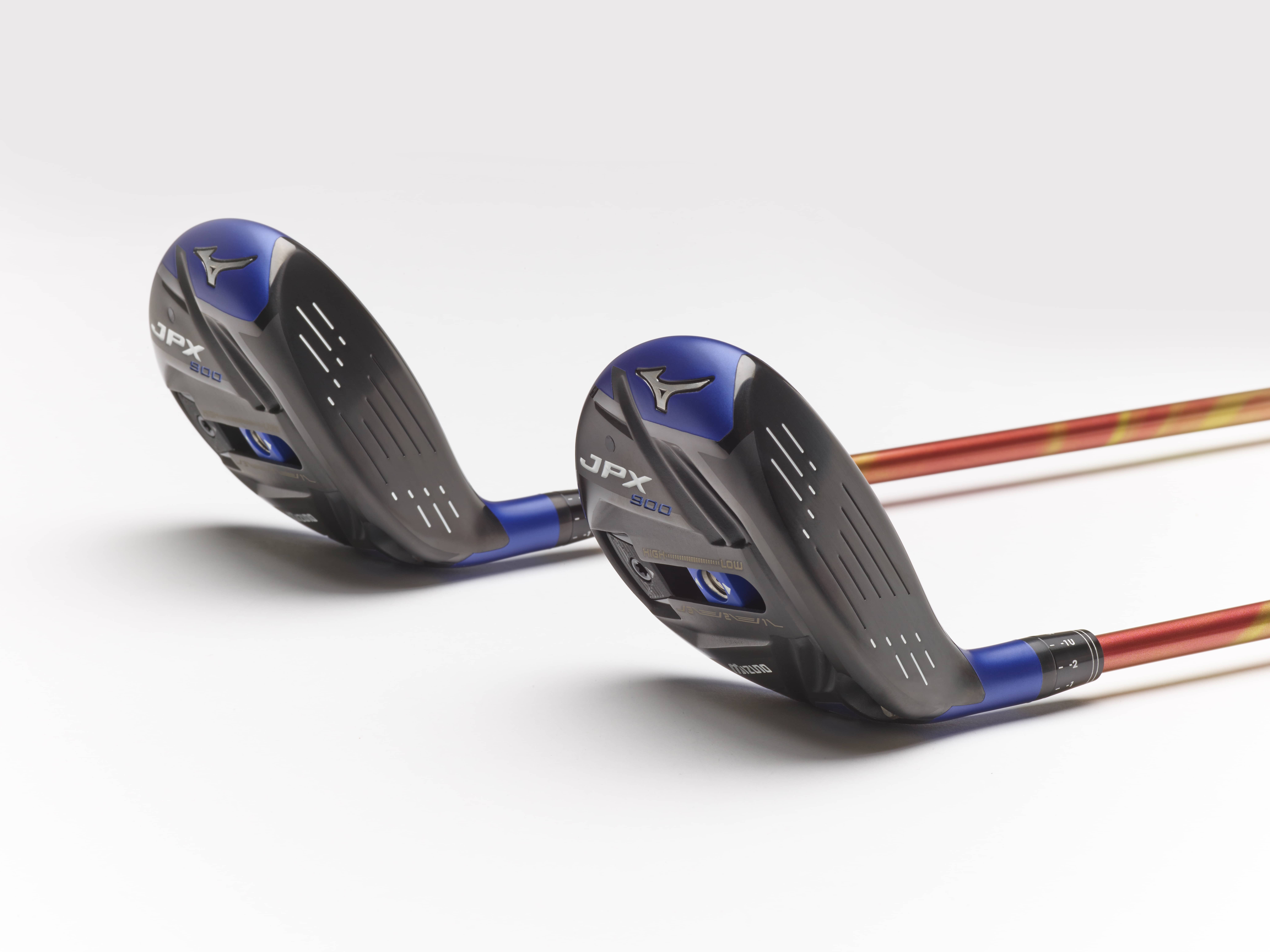 Die Mizuno JPX900 Fairwayhölzer. (Foto: Mizuno)