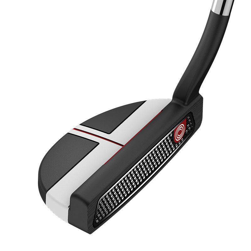 Der Odyssey O-Works #9 verfügt über eine Ausrichtungslinie, die wie bei allen Puttern der O-Works-Serie 2017 rot ist. (Foto: Odyssey)