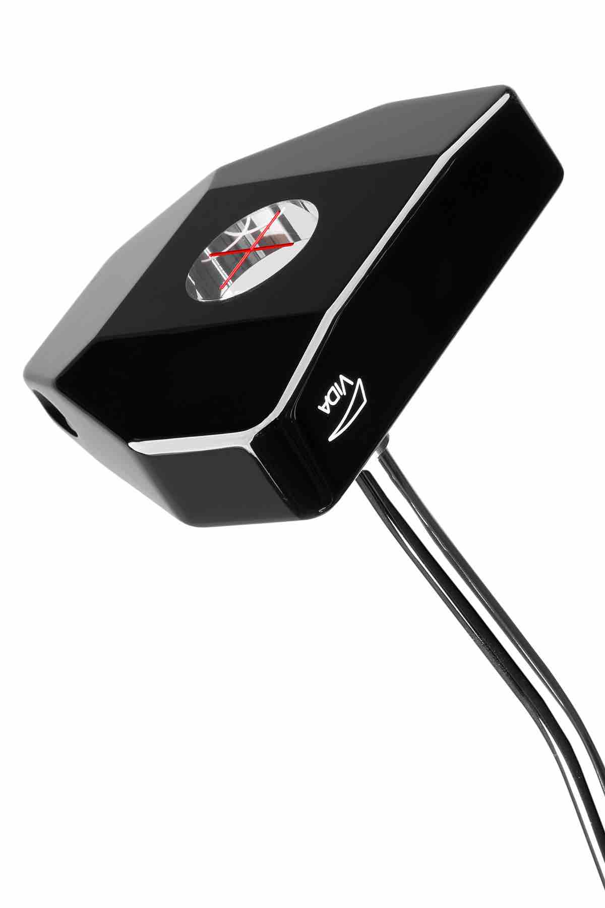 Der Rios Golf Vida Putter sorgt ab der Saison 2017 mit seinem Acrylglas-Schlägerkopf für Aufsehen. (Foto: Rios Golf)