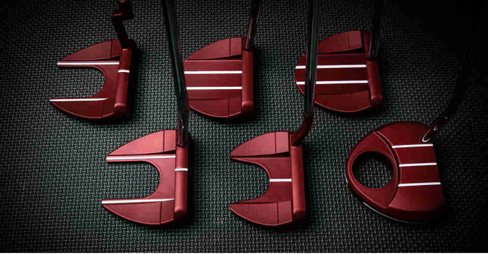Die neue TaylorMade TP Red Putter Kollektion (Foto: TaylorMade)