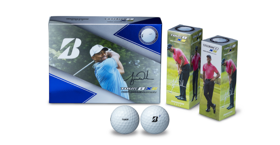Bridgestone Tour B XS "Tiger-Edition" Golfball