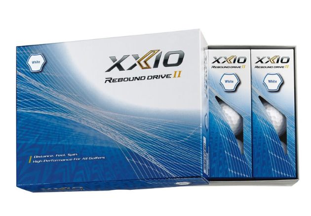 Der XXIO Rebound Drive II Golfball 2024 ist neben Weiß auch in den Farben Premium-Weiß, Neon-Gelb und Premium-Pink verfügbar. (Foto: XXIO)