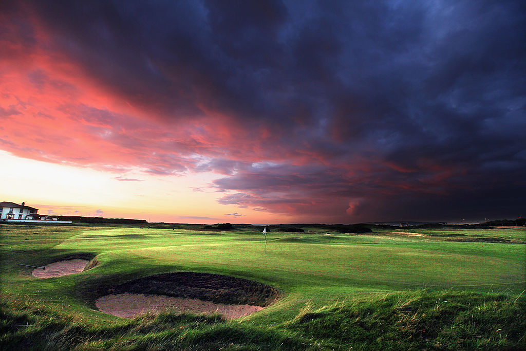 Sonnenuntergang an Loch 14 - Par 4. (Bild: GettyImages)