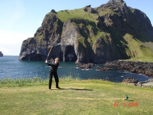Tolle Landschaften: Island für Golfer einiges zu bieten