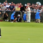 Adam Scott beim Putten mit dem langen Putter. (Foto: Getty)