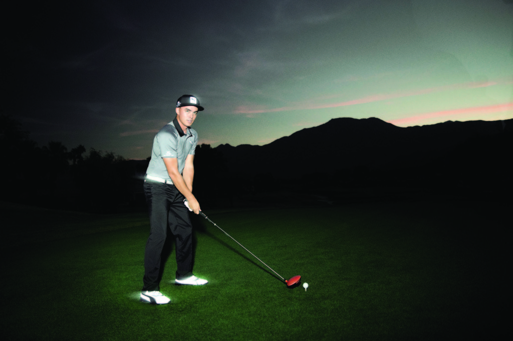 Rickie Fowler mit dem PUMA Titan Tour Flash (Foto: PUMA Golf)