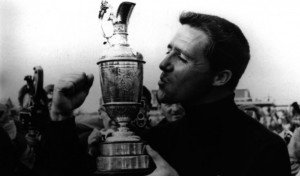 British Open Gary Player mit dem Claret Jug