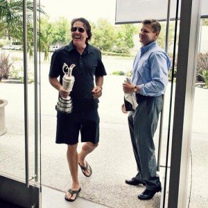 Phil Mickelson mit Claret Jug