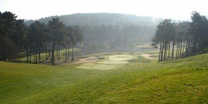 Golfplatz am Morgen