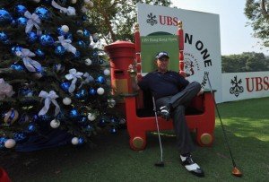 Weihnachtstombola Golf Post mit Jimenez