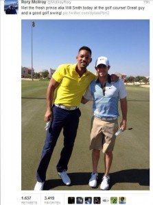 Rory McIlroy & Will Smith