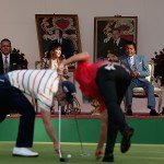 Bei der Trophée Hassan II in Marokko wird unter den Augen des Prinzen und seiner Gefolgschaft geputtet. (Foto: Getty Images)