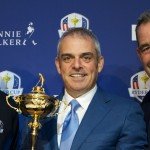 Zwei Vize-Kapitäne für das Team Europa beim Ryder Cup 2014: Des Smyth aus Irland und Sam Torrance aus Schottland