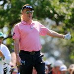 Miguel Angel Jimenez nimmt's locker. (Foto: Getty)