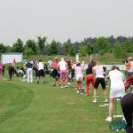 Golftraining auf der Driving Range