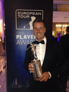 Henrik Stenson erhält Harry Vardon Trophy (Foto: Facebook)