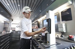 Fitten wie bei den Profis im TaylorMade Tour Truck. (Foto: TaylorMade)