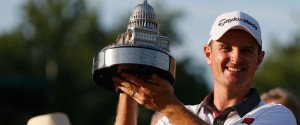 Justin Rose sicherte sich den Turniersieg bei der Quicken Loans National (Foto: Getty).