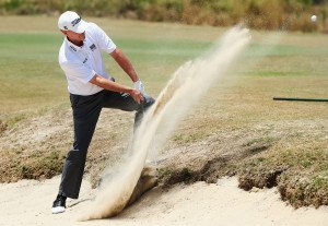 Steve Stricker am Strand. (Foto: Getty)