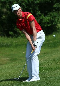 Jonas Liebich von GC Olching startet für Deutschland im Golf bei den 2. Olympischen Jugendspielen.