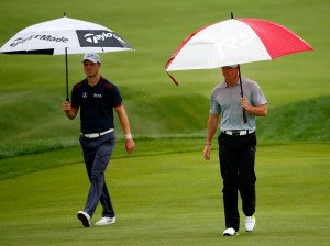 Der eine spielt um den Sieg mit, der andere fährt wohl nach Hause. Die Amplitude in diesem Flight ist groß. (Foto: Getty)