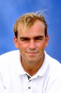 Thomas Björn bei der Challenge Tour 1996. (Foto: Getty)