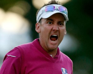 Ian Poulter beim Ryder Cup 2012.