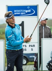 Haarscharf am sechsten Saisonsieg vorbei: Bernhard Langer. Foto: WINSTONgolf Senior Open