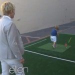 Der dreijährige Tommy Morrissey mit tollem Golfschwung (Foto: Youtube)