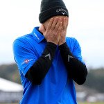 Oliver Wilson kann es nicht fassen. Nach 228 sieglosen Turnieren auf der European Tour gewinnt er nun die Alfred Dunhill Links Championship! (Foto: Getty)