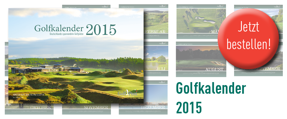 Der Golfkalender 2015