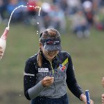 Mit erst 19-Jahren gewinnt Kyu Yung Baek die HanaBankChampionship und feiert damit ihren ersten Sieg auf der LPGA Tour. (Foto: Getty)