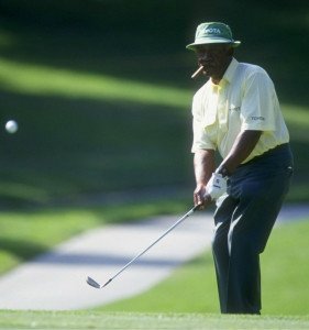 Charlie Sifford gewann 1967 als erster afroamerikanischer Golfer ein PGA-Tour-Turnier.