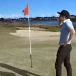 Ein paar australische Profi-Baseballspieler haben Golf mit Baseball kombiniert und dabei ziemlich beeindruckend eingelocht. (Foto: youtube)