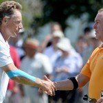 Bernhard Langer wird auf Hawaii zum zweiten Mal auf der Champions Tour auf Miguel A. Jiménez treffen. (Bild: Getty)