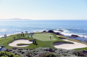 Vor einer traumhaften Kulisse durften die Pros der PGA Tour bei der Pebble Beach National Pro-Am antreten. (Foto: Getty)