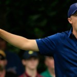 Großer Vorsprung: Am 13. Loch liegt Jordan Spieth bereits fünf Schläge vor dem Zweitplatzierten. (Foto: Getty)