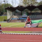 Michel Frauen beim TSV Bayer Leverkusen. (Foto: MF)