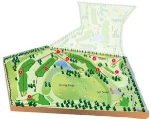 Zweiter Bauabschnitt der GolfCity Golfanlage München Puchheim. (Bild: GolfCity)