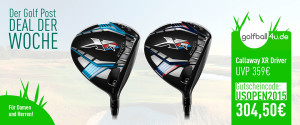 Deal der Woche: Callaway XR Driver zum einmaligen Tiefpreis von 304,50 Euro erhältlich. Nur für kurze Zeit. (Foto: Golf Post)