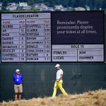 Erstmals gibt es bei einer US Open digitale Scoreboards.