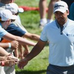 Jason Day musste das Pro-Am der The Barclays noch wegen Rückenschmertzen absagen, kam kurzzeitig ins Krankenhaus und holte sich später den Sieg.