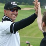 Stefan Kretzschmar hat einen riesen Drive, nur beim Putten hapert's noch.
