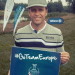 Oliver Bierhoff zeigt seine Unterstützung für den Solheim Cup.