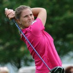 Leonie Harm darf beim Junior Solheim Cup als Lokalmatadorin abschlagen. (Foto: St. Leon-Rot)