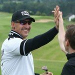 Stefan Kretzschmar hat einen riesen Drive, nur beim Putten hapert's noch.