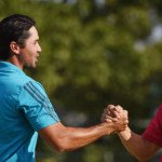 Der erfolgreichste Flight des Moving Days: Jason Day und Sang Moon Bae spielten sich Seite an Seite in Front. (Foto: Getty)